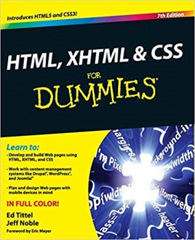 کتاب HTML, XHTML and CSS For Dummies 7th Edition