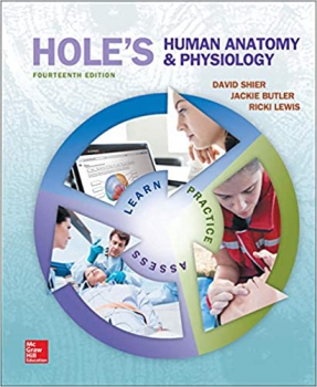 خرید اینترنتی کتاب Hole's Human Anatomy & Physiology 14th Edition