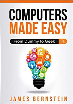 جلد سخت سیاه و سفید_کتاب Computers Made Easy: From Dummy To Geek