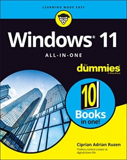 کتاب 	Windows 11 All-in-One For Dummies (For Dummies (Computer/Tech))