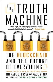 جلد معمولی رنگی_کتاب The Truth Machine: The Blockchain and the Future of Everything