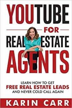 جلد معمولی سیاه و سفید_کتاب YouTube for Real Estate Agents: Learn how to get free real estate leads and never cold call again