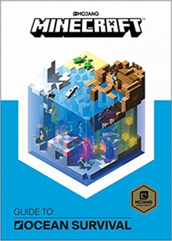 جلد معمولی سیاه و سفید_کتاب Minecraft: Guide to Ocean Survival
