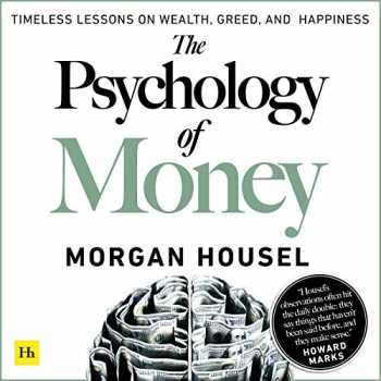 جلد سخت سیاه و سفید_کتاب The Psychology of Money: Timeless Lessons on Wealth, Greed, and Happiness