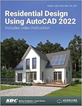 کتاب Residential Design Using AutoCAD 2022