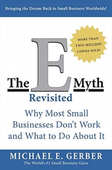 جلد معمولی سیاه و سفید_کتاب The E-Myth Revisited: Why Most Small Businesses Don't Work and What to Do About It