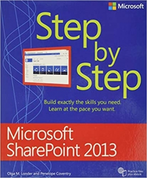 جلد سخت رنگی_کتاب Microsoft SharePoint 2013 Step by Step 1st Edition