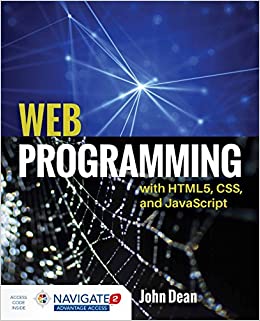 کتاب Web Programming with HTML5, CSS, and JavaScript Pap/Psc Edition