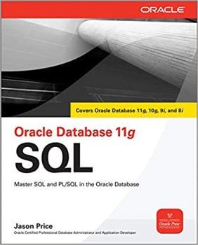 جلد معمولی سیاه و سفید_کتاب Oracle Database 11g SQL (Oracle Press)