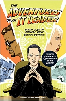 جلد معمولی سیاه و سفید_کتاب The Adventures of an IT Leader, Updated Edition with a New Preface by the Authors