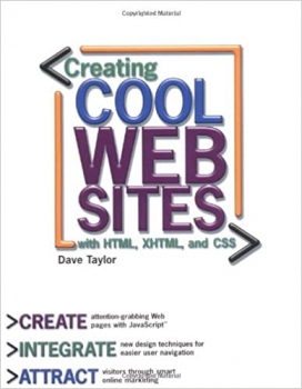 کتابCreating Cool Web Sites with HTML, XHTML, and CSS