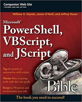 کتاب Microsoft PowerShell, VBScript and JScript Bible
