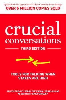 جلد معمولی سیاه و سفید_کتاب Crucial Conversations: Tools for Talking When Stakes are High, Third Edition