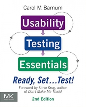 جلد معمولی سیاه و سفید_کتاب Usability Testing Essentials: Ready, Set ...Test!: Ready, Set...Test! 