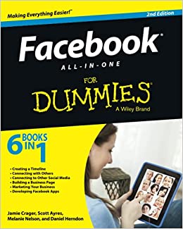 جلد سخت رنگی_کتاب Facebook All-in-One For Dummies, 2nd Edition
