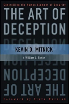 جلد سخت سیاه و سفید_کتاب The Art of Deception: Controlling the Human Element of Security