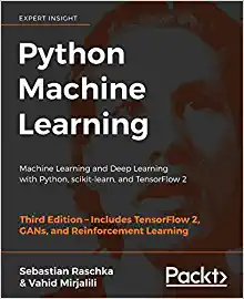 جلد معمولی سیاه و سفید_کتاب Python Machine Learning: Machine Learning and Deep Learning with Python, scikit-learn, and TensorFlow 2, 3rd Edition