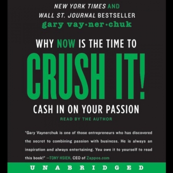 جلد معمولی سیاه و سفید_کتاب Crush It!: Why NOW Is the Time to Cash In on Your Passion