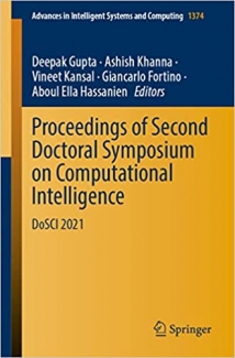 کتاب Proceedings of Second Doctoral Symposium on Computational Intelligence: DoSCI 2021 (Advances in Intelligent Systems and Computing, 1374) 