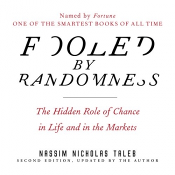 جلد سخت رنگی_کتاب Fooled by Randomness: The Hidden Role of Chance in Life and in the Markets 
