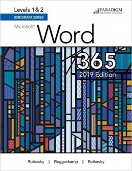 کتاب Benchmark Series: Microsoft Word 2019 Levels 1&2