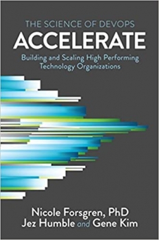 جلد سخت سیاه و سفید_کتاب Accelerate: The Science of Lean Software and DevOps: Building and Scaling High Performing Technology Organizations