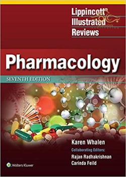 جلد معمولی سیاه و سفید_کتاب Lippincott Illustrated Reviews: Pharmacology (Lippincott Illustrated Reviews Series) Seventh2018