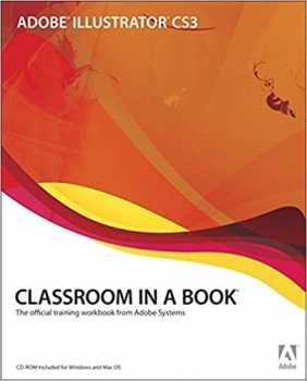  کتاب Adobe Illustrator CS3 Classroom in a Book (Book & CD-ROM)