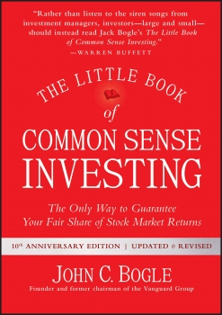 جلد سخت رنگی_کتاب The Little Book of Common Sense Investing: The Only Way to Guarantee Your Fair Share of Stock Market Returns (Little Books, Big Profits)