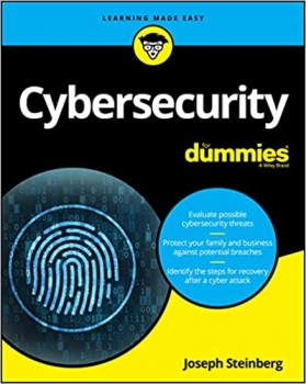 جلد معمولی رنگی_کتاب Cybersecurity For Dummies