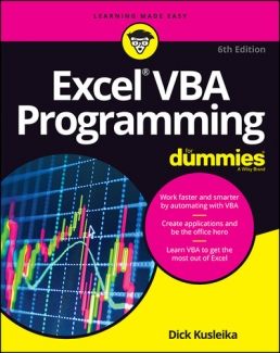 کتاب 	Excel VBA Programming For Dummies (For Dummies (Computer/Tech))