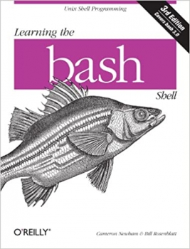 جلد سخت سیاه و سفید_کتاب Learning the bash Shell: Unix Shell Programming (In a Nutshell (O'Reilly)) Third Edition