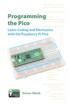 جلد معمولی سیاه و سفید_کتاب Programming the Pico: Learn Coding and Electronics with the Raspberry Pi Pico