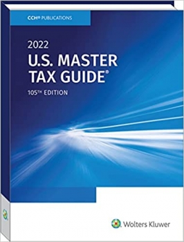 کتاب U.S. Master Tax Guide 2022 