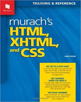 کتابMurach's HTML, XHTML, and CSS