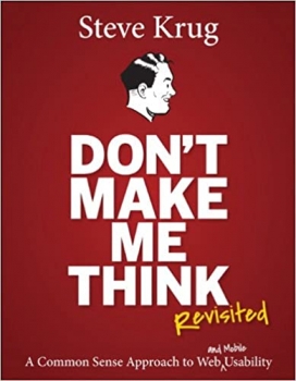 جلد معمولی رنگی_کتاب Don't Make Me Think, Revisited: A Common Sense Approach to Web Usability (3rd Edition) (Voices That Matter)