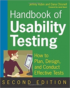 جلد معمولی سیاه و سفید_کتاب Handbook of Usability Testing: How to Plan, Design, and Conduct Effective Tests