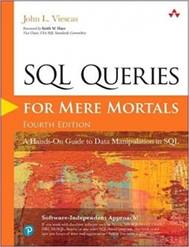 کتاب SQL Queries for Mere Mortals: A Hands-On Guide to Data Manipulation in SQL 4th Edition