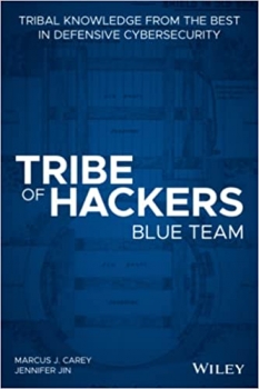 جلد سخت سیاه و سفید_کتاب Tribe of Hackers Blue Team: Tribal Knowledge from the Best in Defensive Cybersecurity