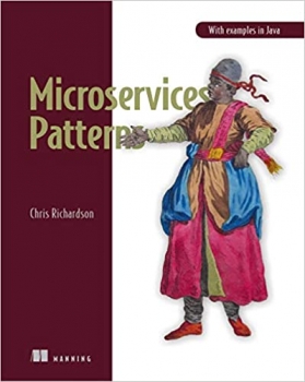 جلد سخت رنگی_کتاب Microservices Patterns: With examples in Java