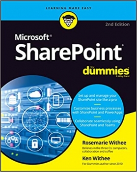 جلد معمولی رنگی_کتاب SharePoint For Dummies (For Dummies (Computer/Tech))