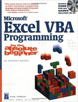 کتاب Microsoft Excel VBA Programming for the Absolute Beginner 