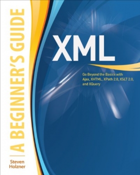 جلد معمولی سیاه و سفید_کتاب XML: A Beginner's Guide: Go Beyond the Basics with Ajax, XHTML, XPath 2.0, XSLT 2.0 and XQuery 1st Edition, Kindle Edition