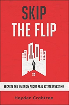 جلد معمولی سیاه و سفید_کتاب Skip the Flip: Secrets the 1% Know About Real Estate Investing