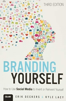 جلد سخت سیاه و سفید_کتاب Branding Yourself: How to Use Social Media to Invent or Reinvent Yourself (Que Biz-Tech) 3rd Edition