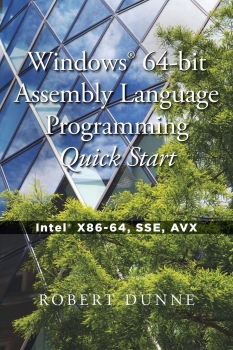 جلد سخت سیاه و سفید_کتاب Windows 64-bit Assembly Language Programming Quick Start: Intel X86-64, SSE, AVX