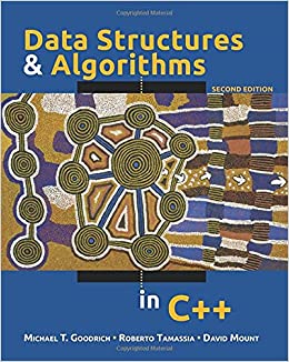 جلد معمولی سیاه و سفید_کتاب Data Structures and Algorithms in C++