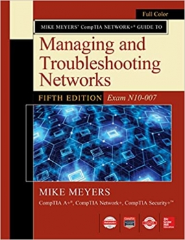 جلد معمولی سیاه و سفید_کتاب Mike Meyers CompTIA Network+ Guide to Managing and Troubleshooting Networks Fifth Edition (Exam N10-007)