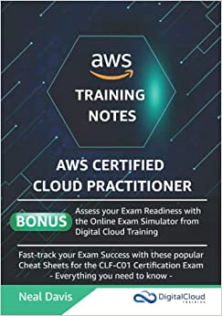 جلد سخت سیاه و سفید_کتاب AWS Certified Cloud Practitioner Training Notes