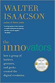 جلد معمولی رنگی_کتاب The Innovators: How a Group of Hackers, Geniuses, and Geeks Created the Digital Revolution